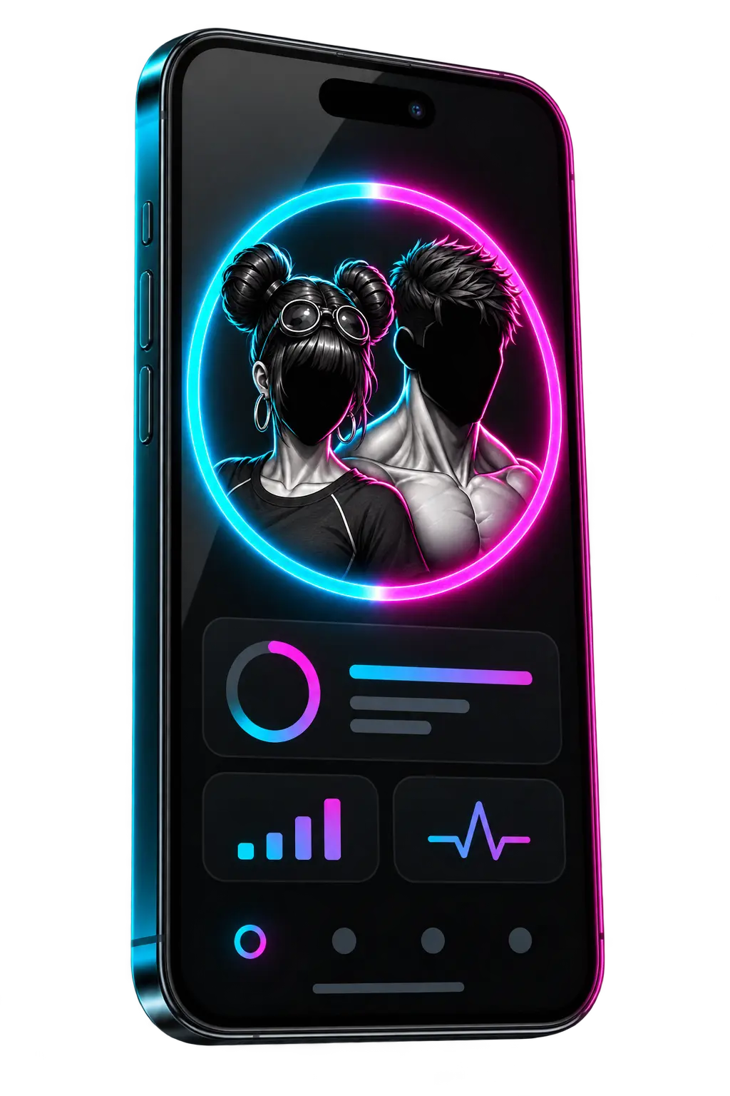 Arising Warrior auf einem Smartphone